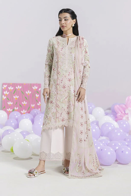 EM-03 (B) MIRA | Qalamkar | Qprints Lawn Volume 2 2025