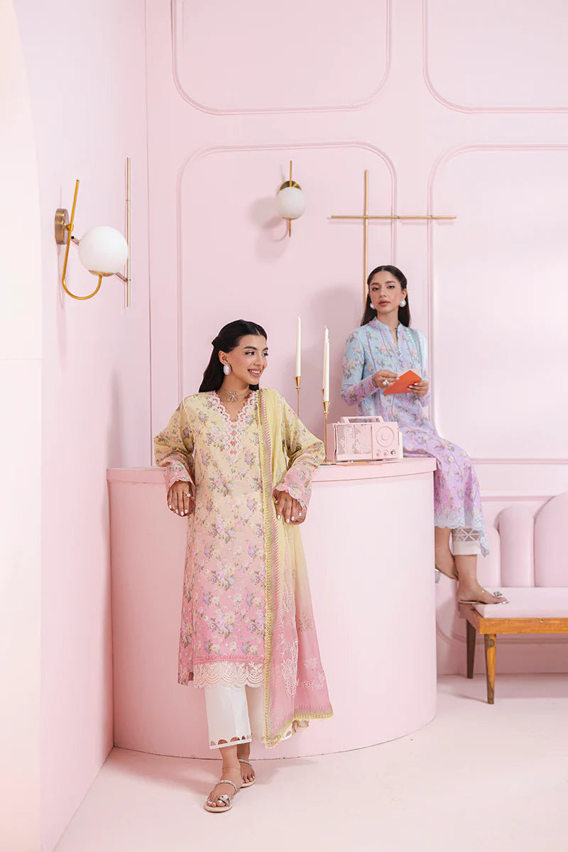 EM-08 (B) VERA | Qalamkar | Qprints Lawn Volume 2 2025