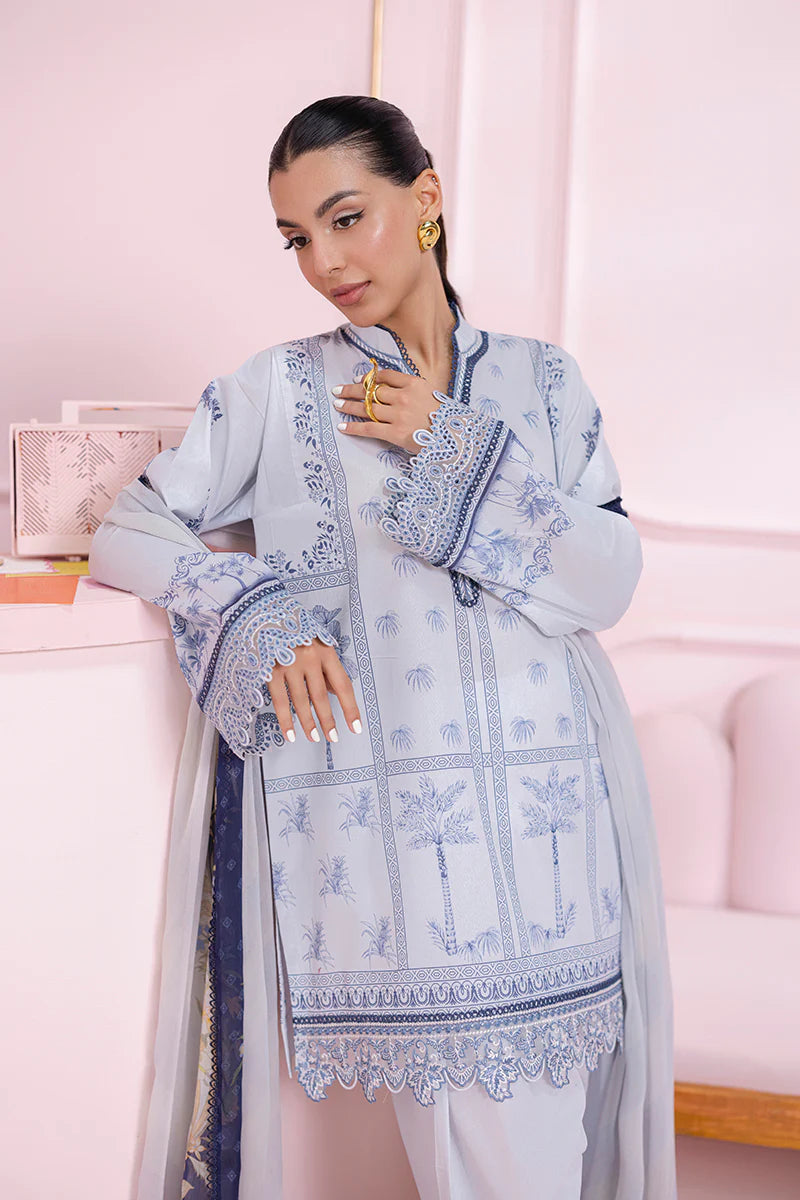 EM-06 (A) SAGE | Qalamkar | Qprints Lawn Volume 2 2025