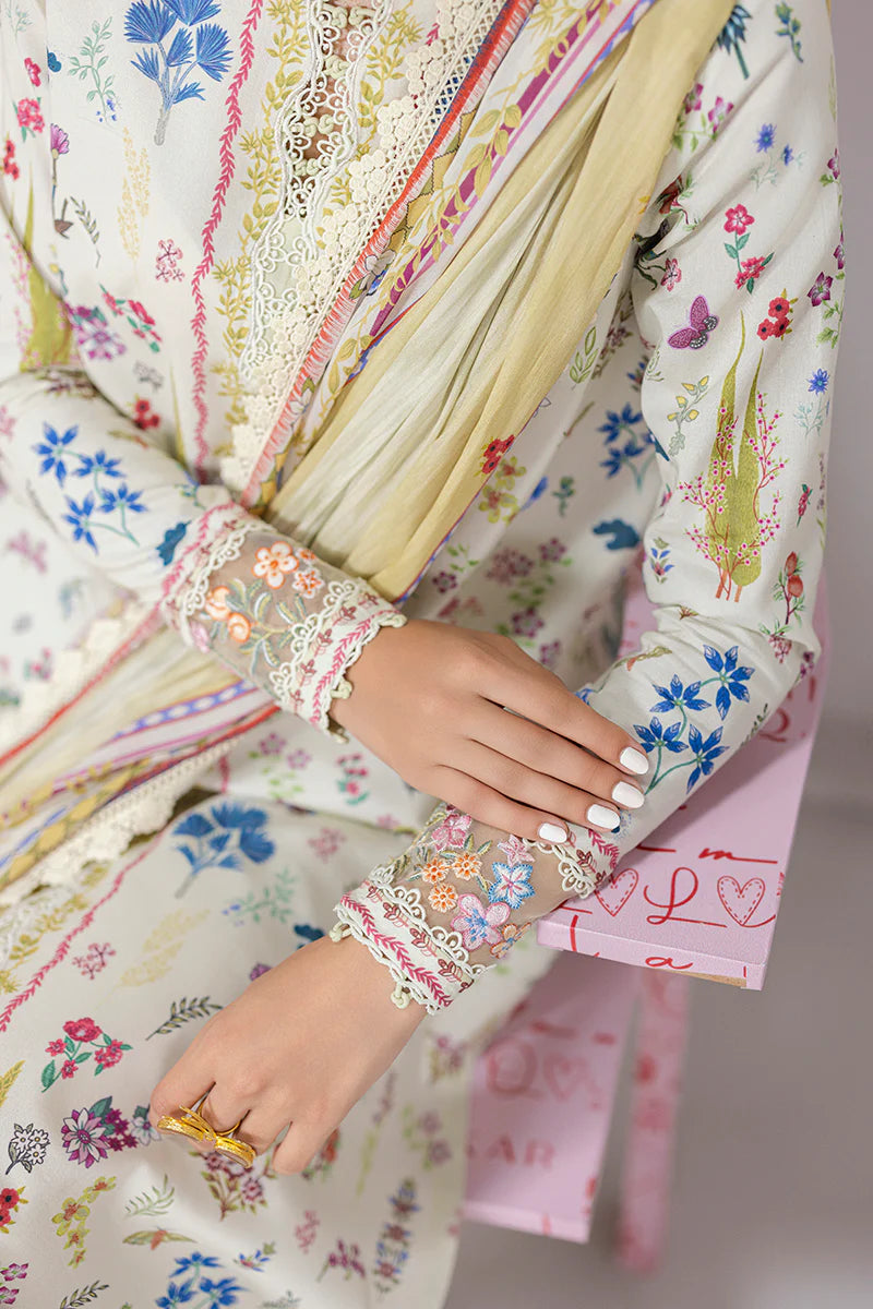 EM-09 (А) HAZEL | Qalamkar | Qprints Lawn Volume 2 2025