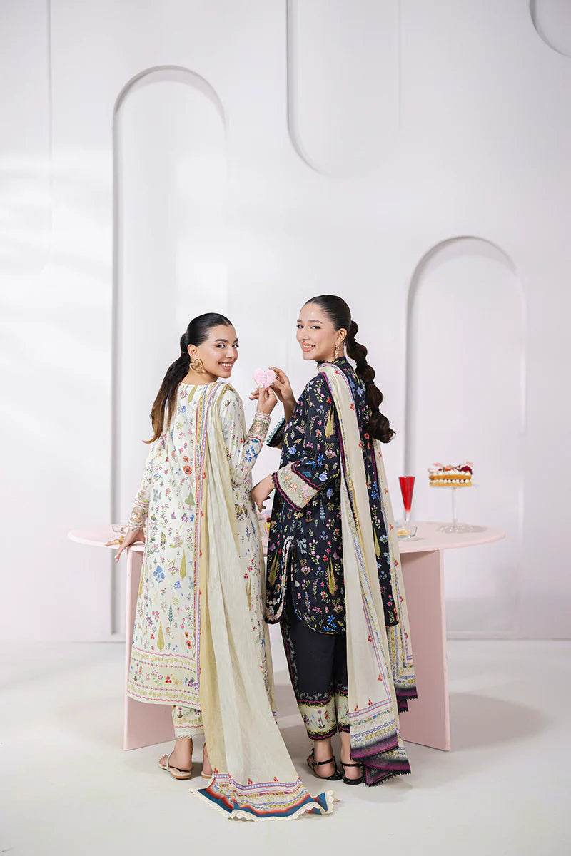 EM-09 (B) PAIGE | Qalamkar | Qprints Lawn Volume 2 2025