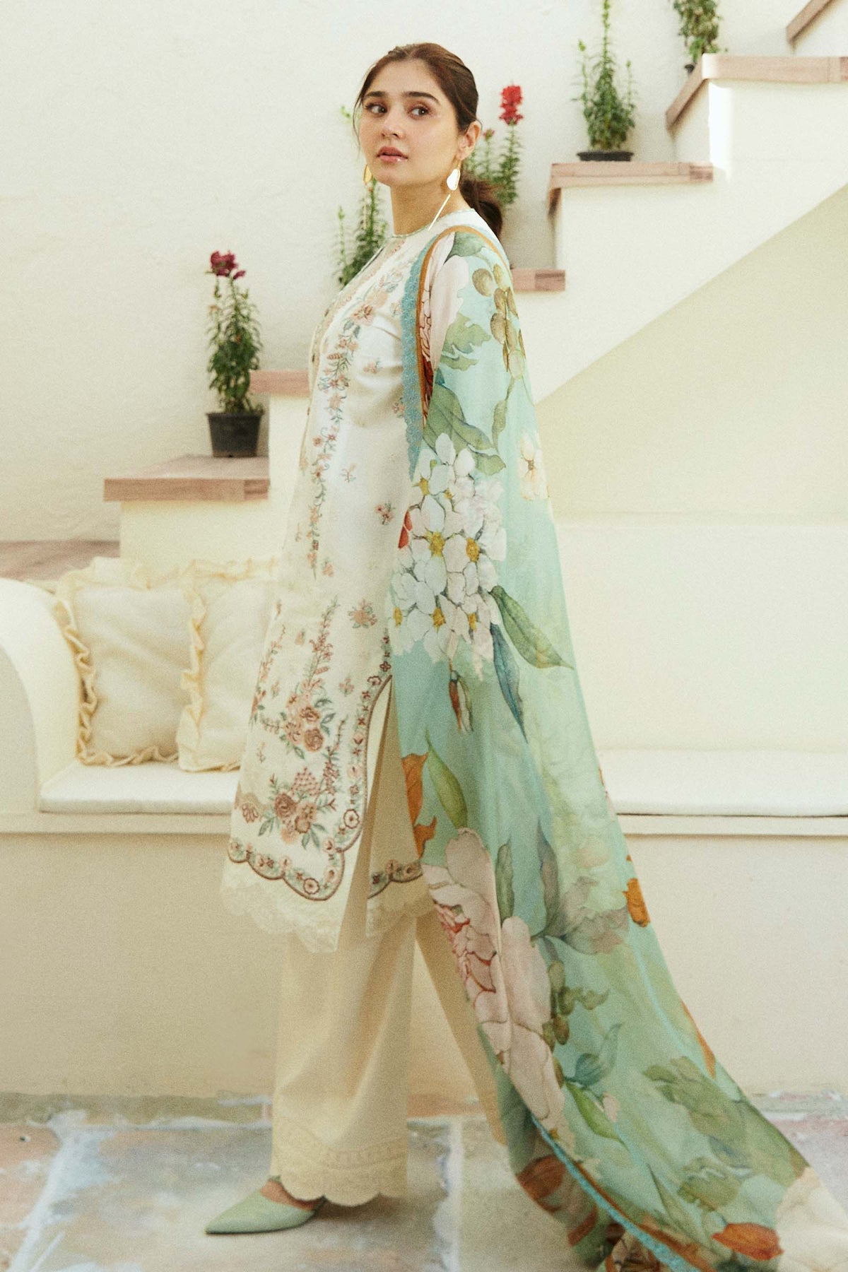 IVORY-D10 | Zara Shahjahan | Coco Lawn Eid Edit 2024