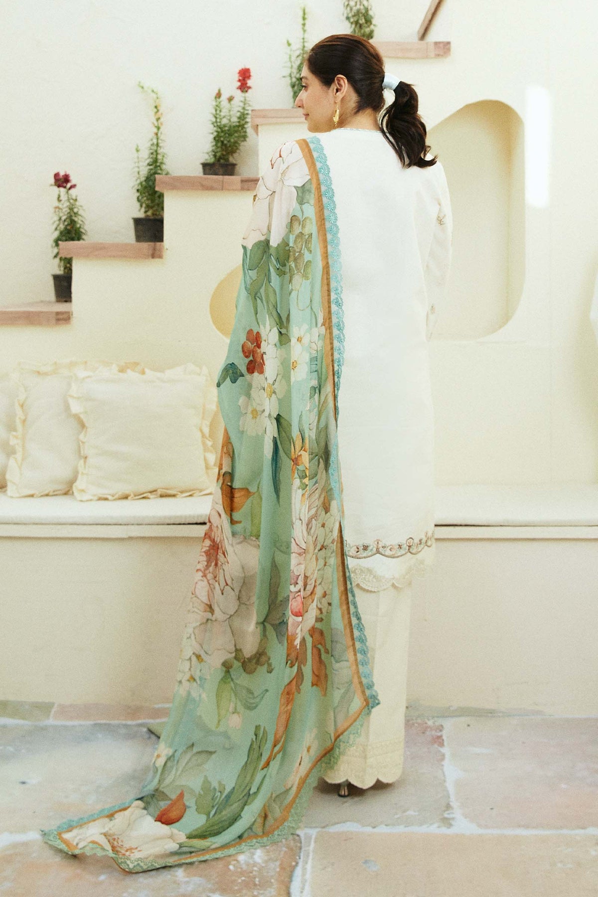 IVORY-D10 | Zara Shahjahan | Coco Lawn Eid Edit 2024