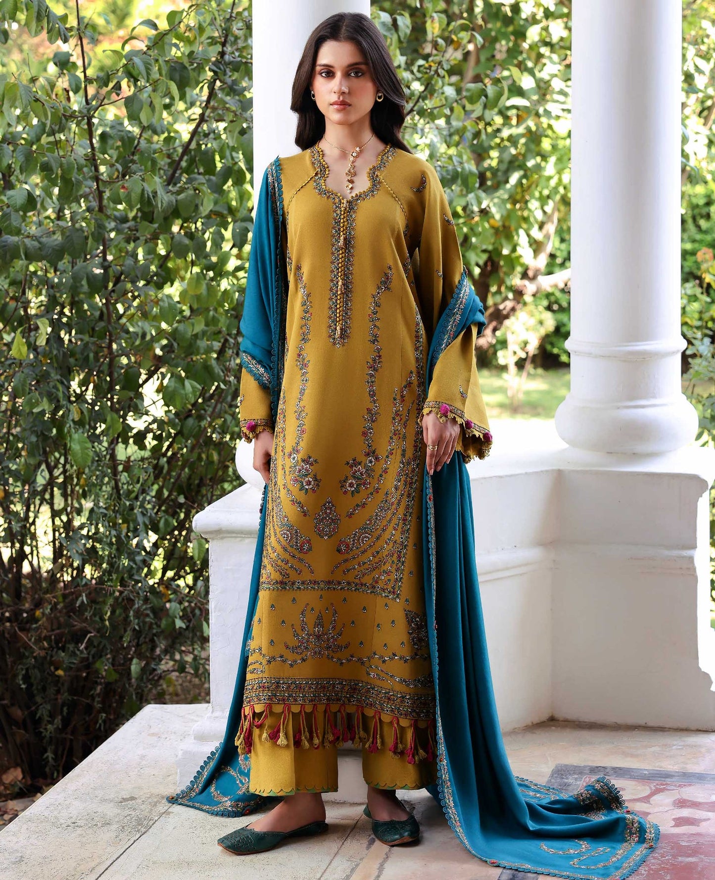 Ilyria | Republic Womenswear | Amaris Luxury Shawl Collection Unstitched 2025 