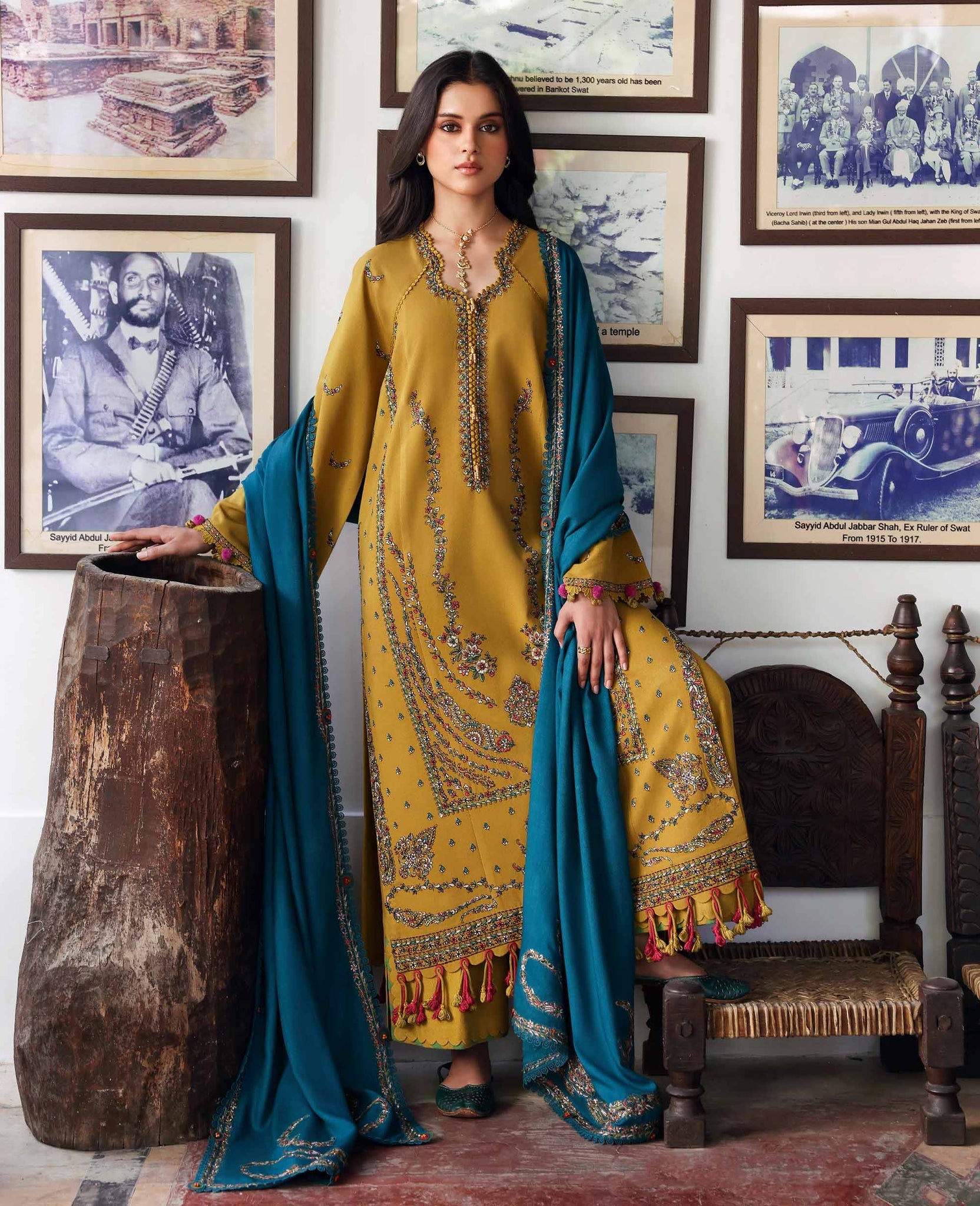 Ilyria | Republic Womenswear | Amaris Luxury Shawl Collection Unstitched 2025 