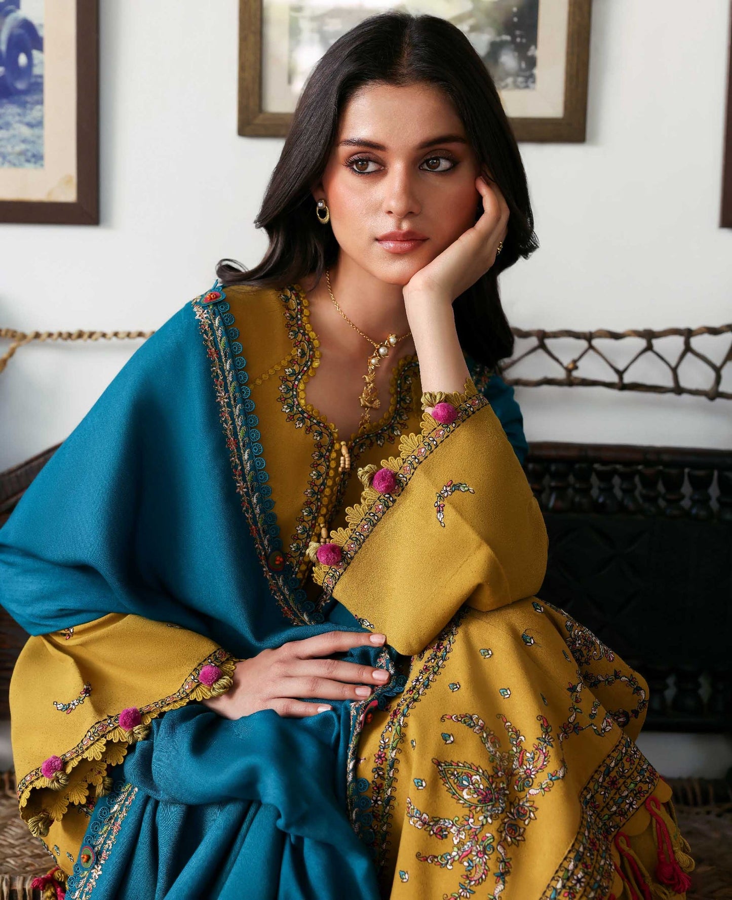 Ilyria | Republic Womenswear | Amaris Luxury Shawl Collection Unstitched 2025 