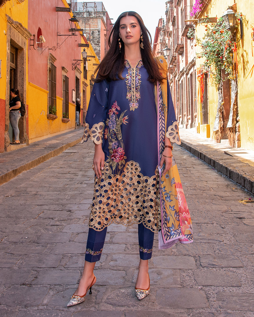 Ines | Mushq | Hemline Odyssey  Lawn Collection 2026