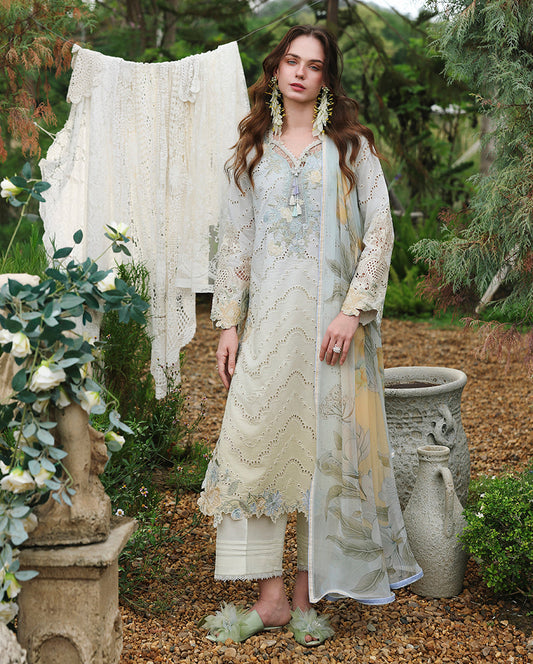 Ivory Botanica | Mushq | Hemline The Secret Garden Lawn 2026
