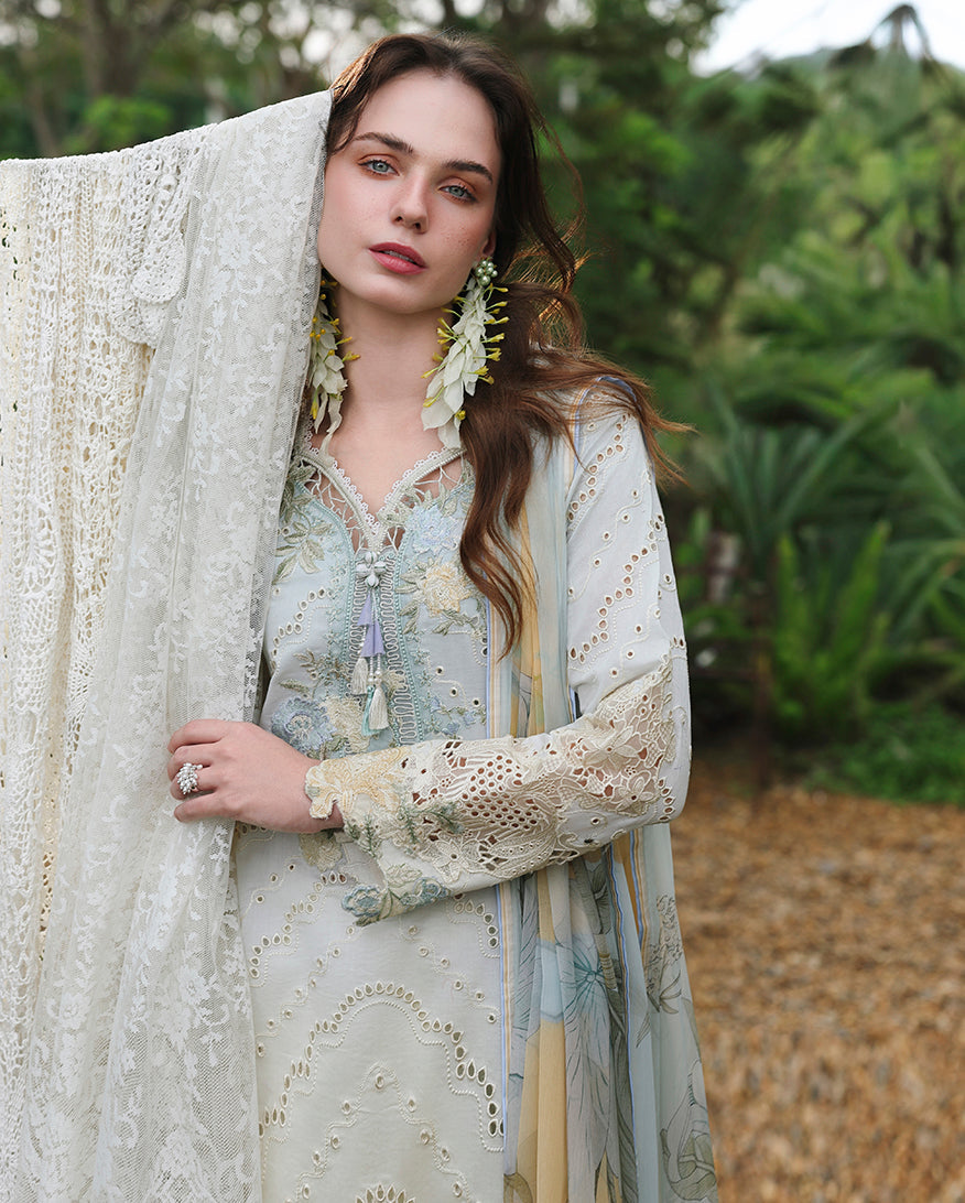 Ivory Botanica | Mushq | Hemline The Secret Garden Lawn 2026