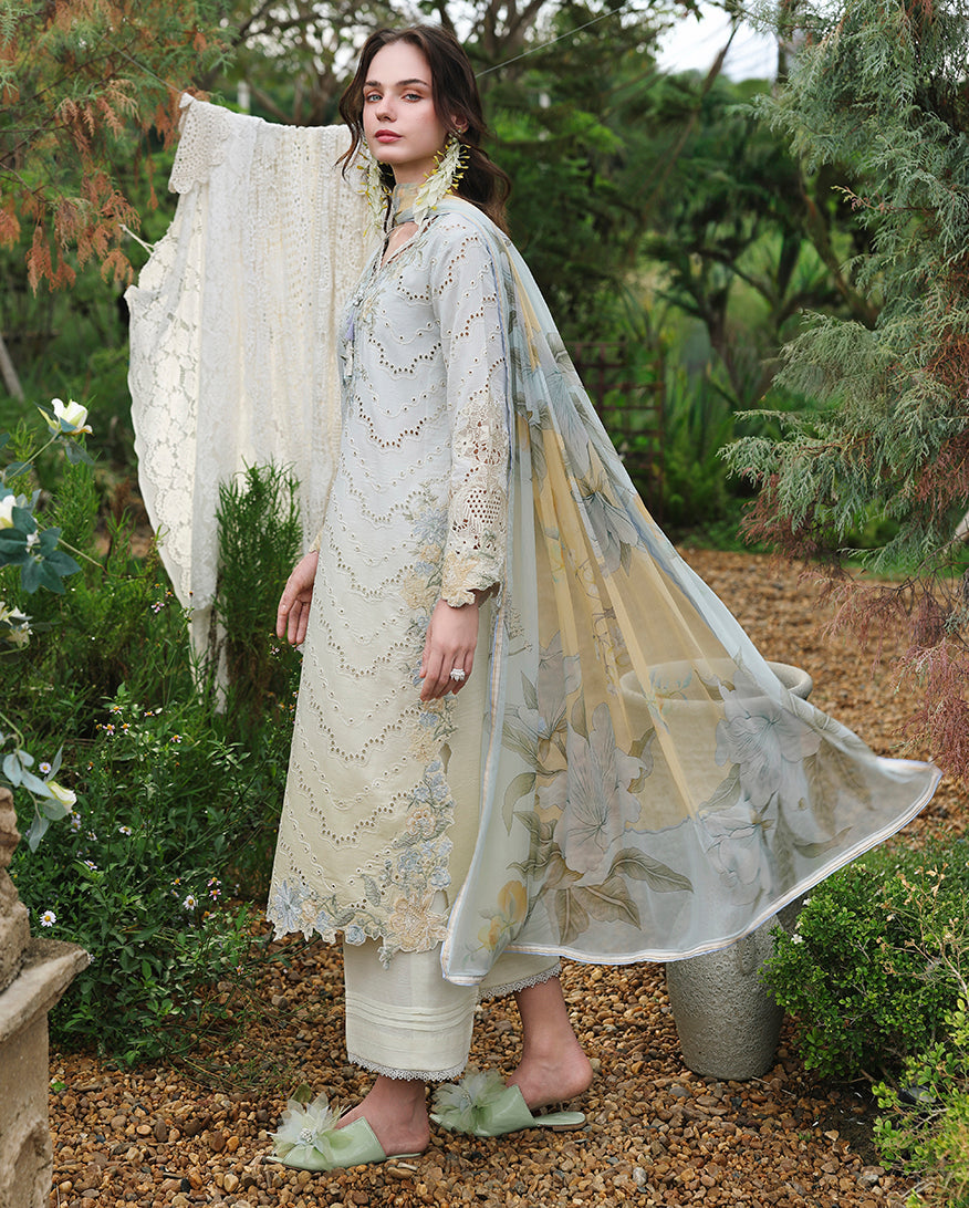 Ivory Botanica | Mushq | Hemline The Secret Garden Lawn 2026