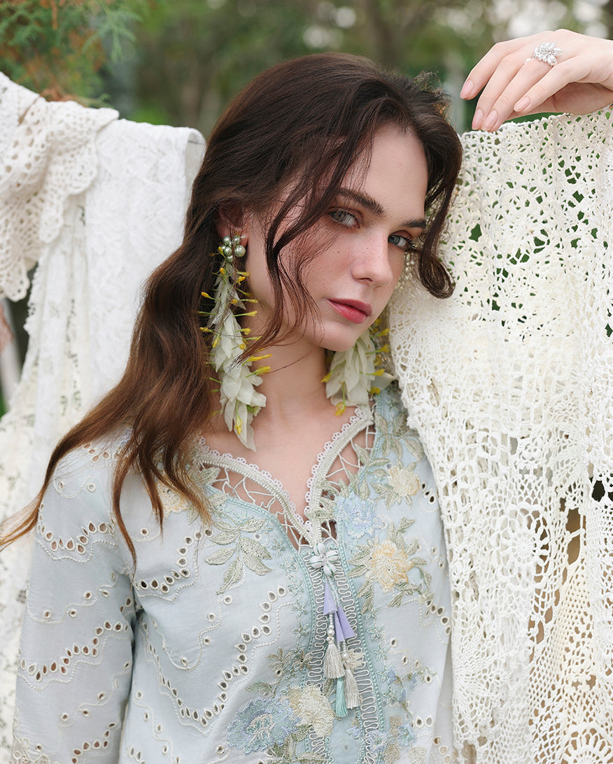 Ivory Botanica | Mushq | Hemline The Secret Garden Lawn 2026