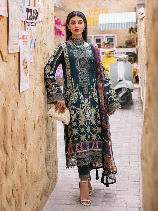 Eliana-06 | Gulaal | Digitally Printed Lawn'23