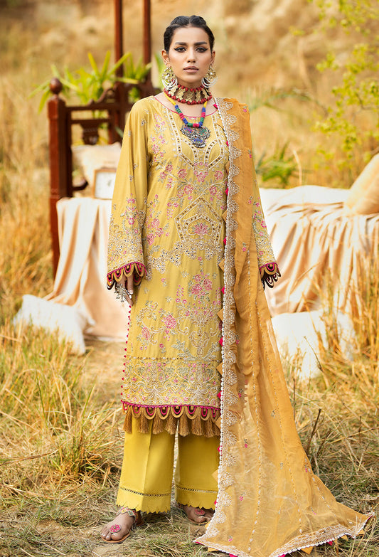 Lawnkari 6002 | Adan's Libas | lawnkari Embroidered Lawn Collection '23