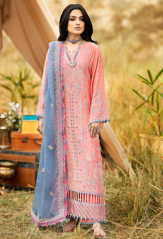 Lawnkari 6008 | Adan's Libas | lawnkari Embroidered Lawn Collection '23