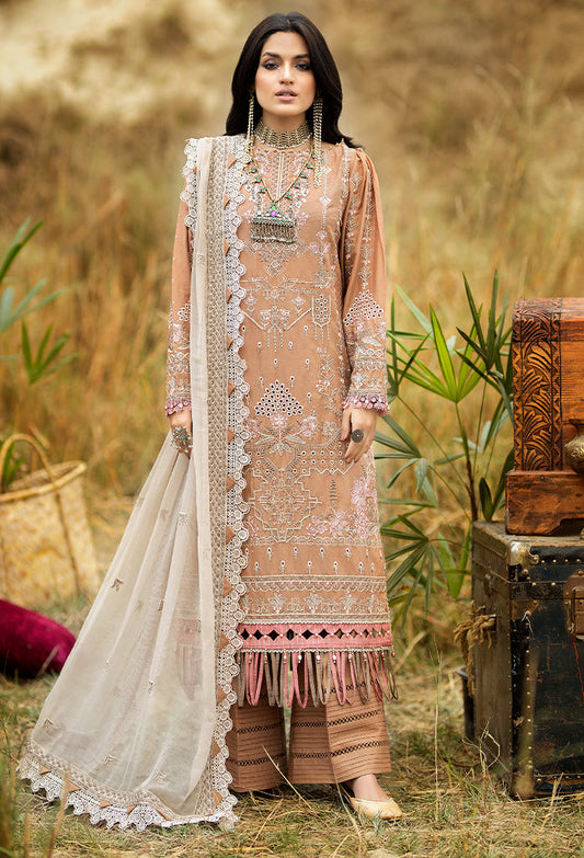 Lawnkari 6010 | Adan's Libas | lawnkari Embroidered Lawn Collection '23