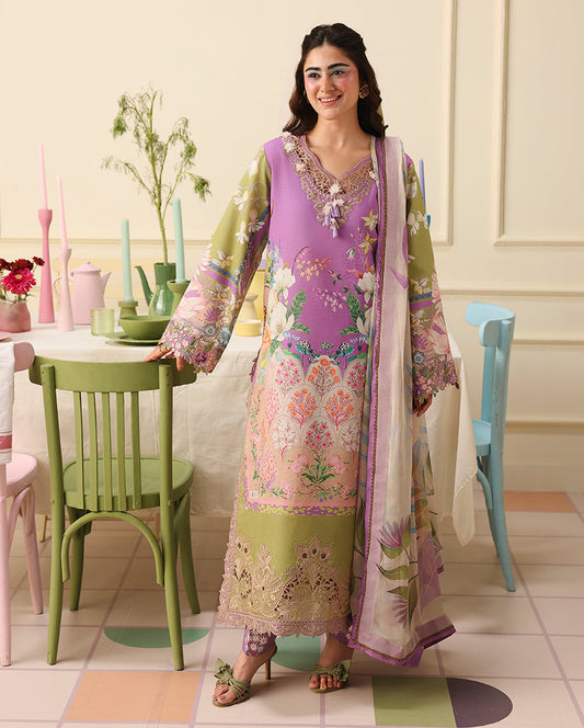 Lilac Whim | Mushq | Soleil Prints Lawn collection 2026