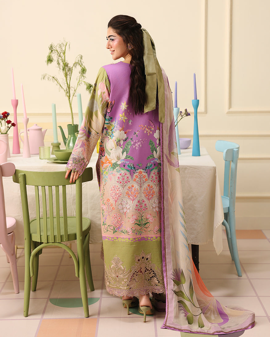 Lilac Whim | Mushq | Soleil Prints Lawn collection 2026