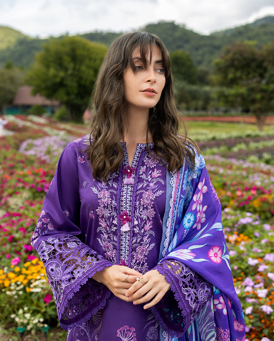 Lily Veil | Mushq | Hemline The Secret Garden Lawn Unstitched Collection 2026