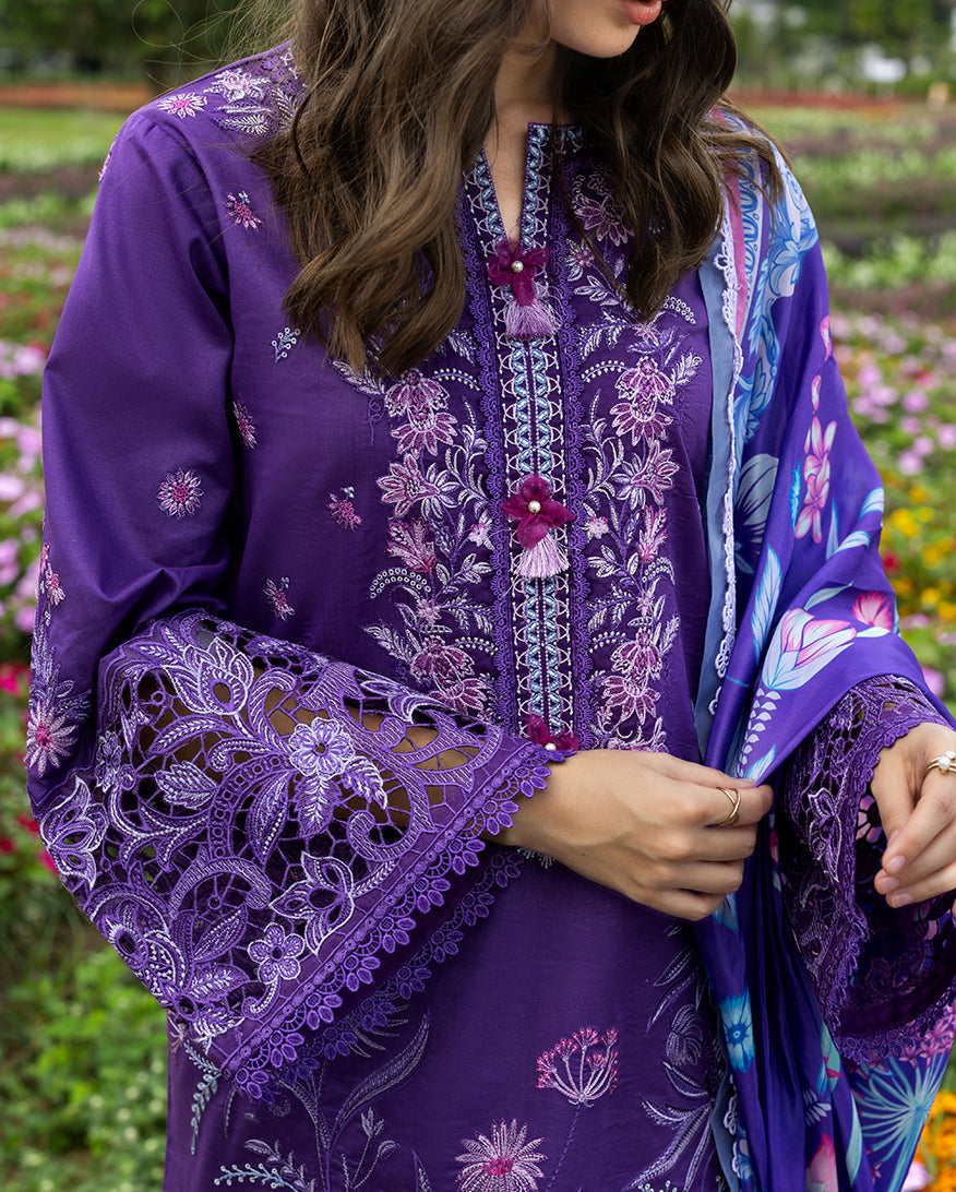 Lily Veil | Mushq | Hemline The Secret Garden Lawn Unstitched Collection 2026