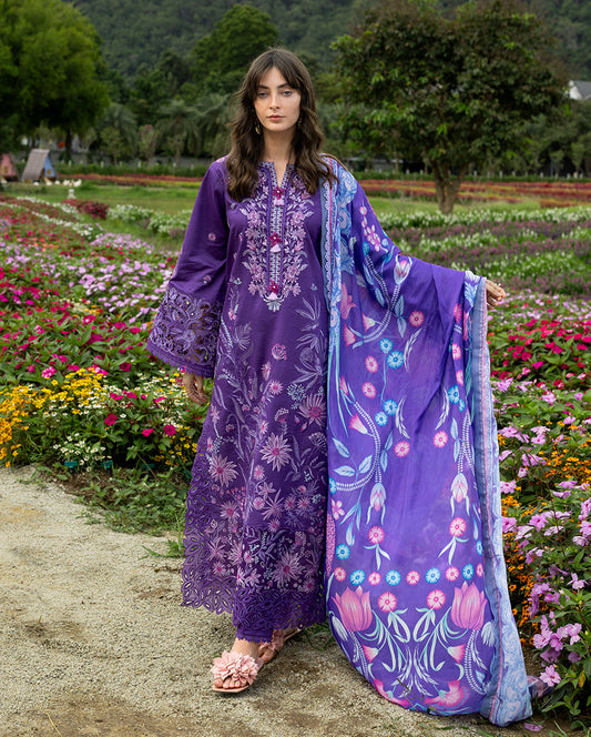 Lily Veil | Mushq | Hemline The Secret Garden Lawn Unstitched Collection 2026