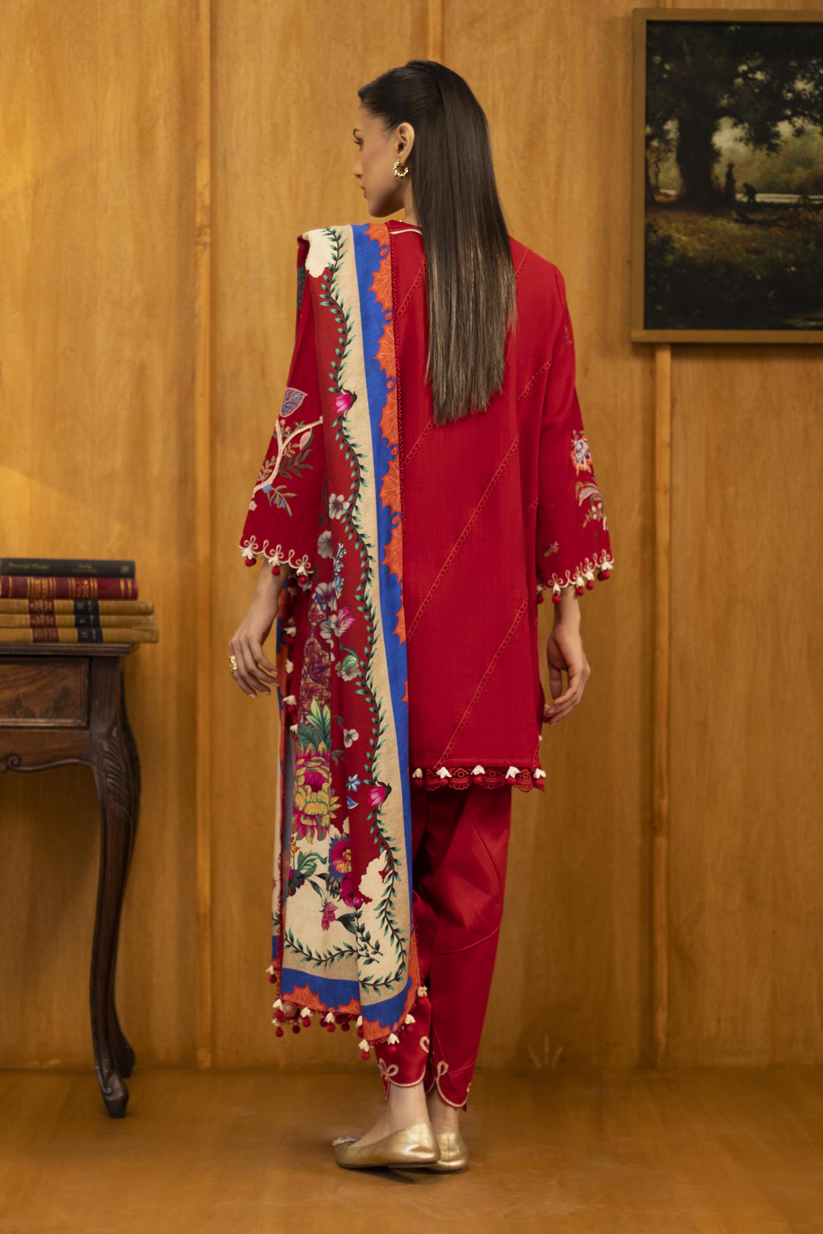 M253-01B-3CP | Sana Safinaz Muzlin Winter Collection 2025