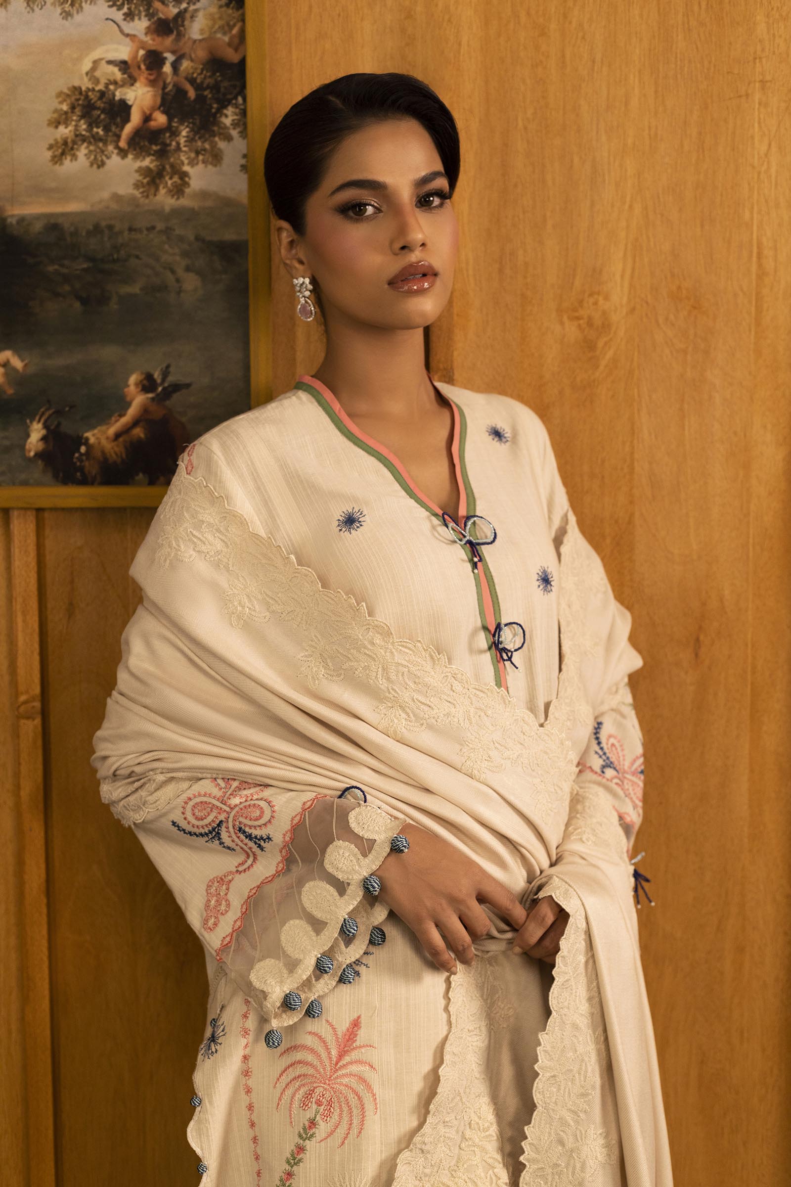 M253-03B-3CP | Sana Safinaz Muzlin Winter Collection 2025