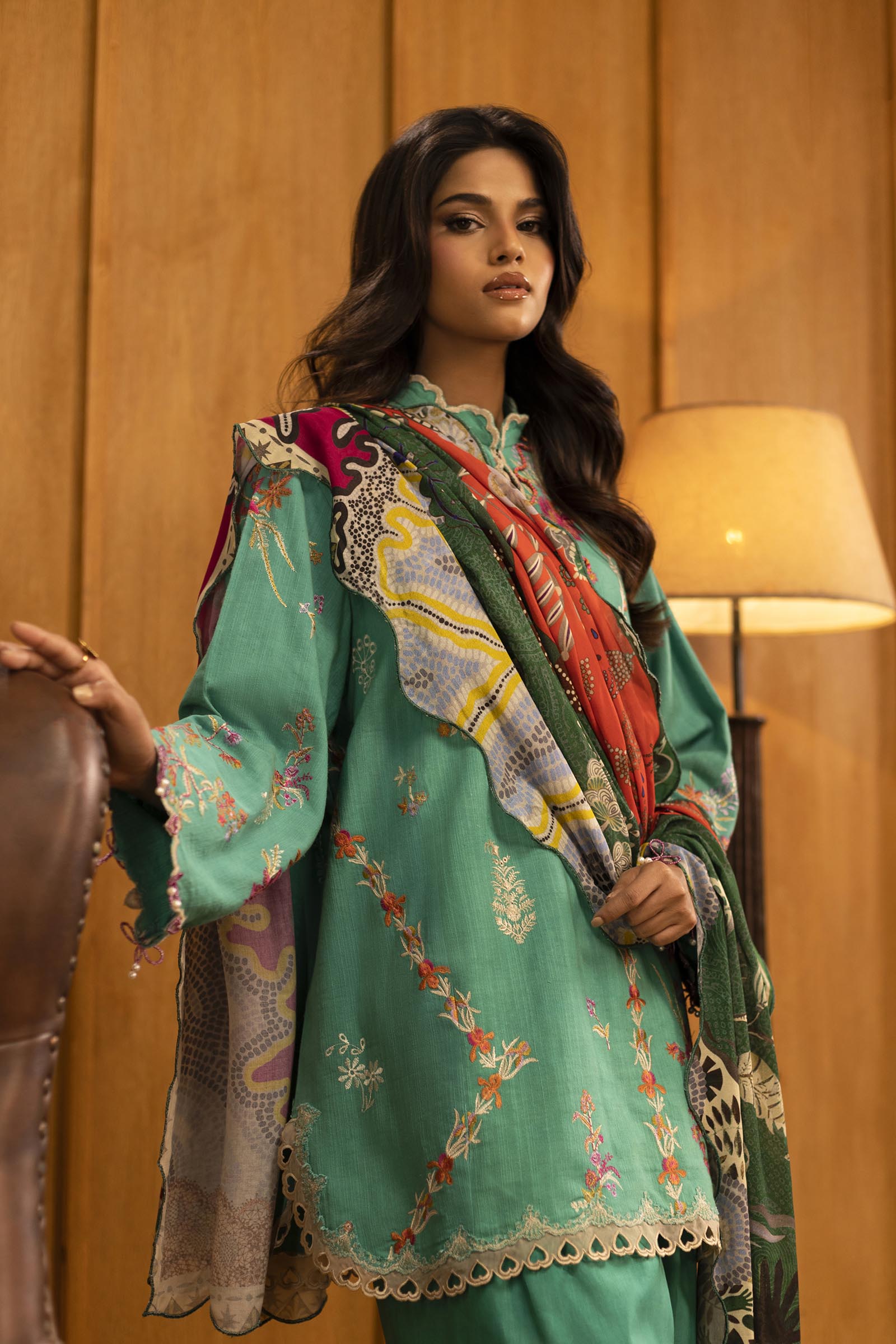 M253-08A-3CY | Sana Safinaz Muzlin Winter Collection 2025