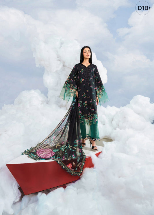 MB-CUSV14-01B | Maria B M.Basic | Dreamscape Lawn Eid Collection 2026