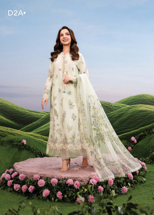 MB-CUSV14-02A | Maria B M.Basic | Dreamscape Lawn Eid Collection 2026