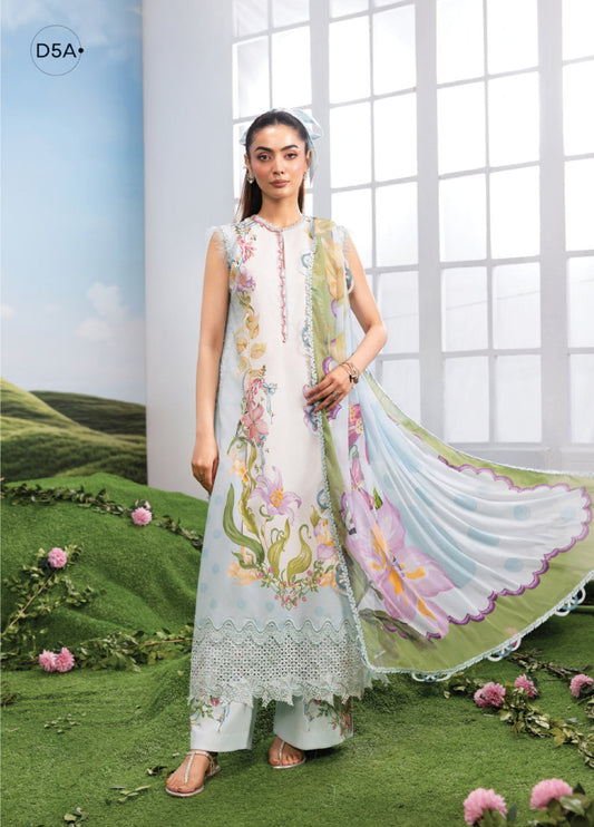 MB-CUSV14-05A | Maria B M.Basic | Dreamscape Lawn Eid Collection 2026