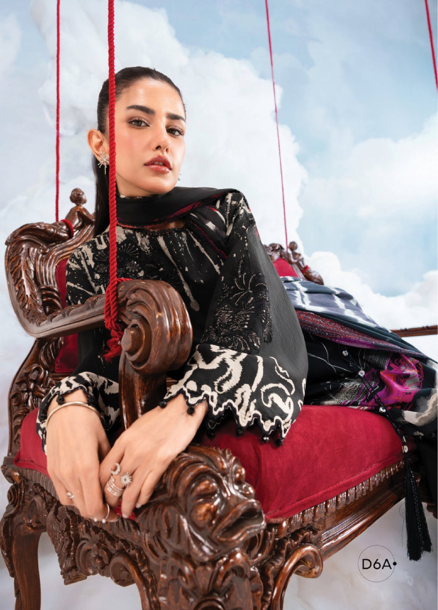 MB-CUSV14-06A | Maria B M.Basic | Dreamscape Lawn Eid Collection 2026