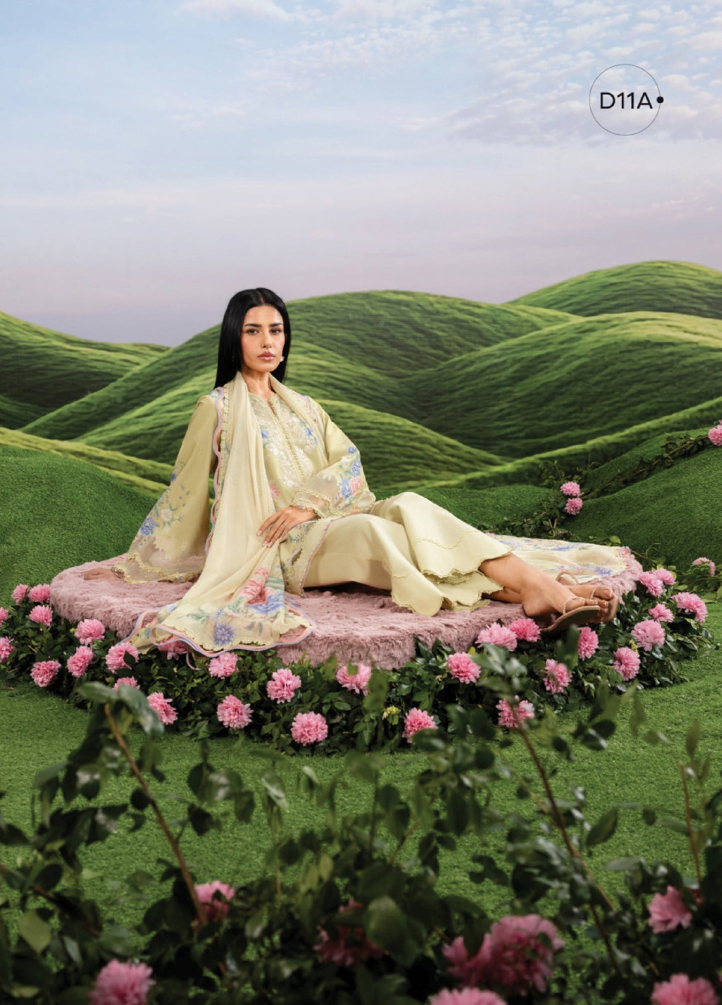 MB-CUSV14-11A | Maria B M.Basic | Dreamscape Lawn Eid Collection 2026