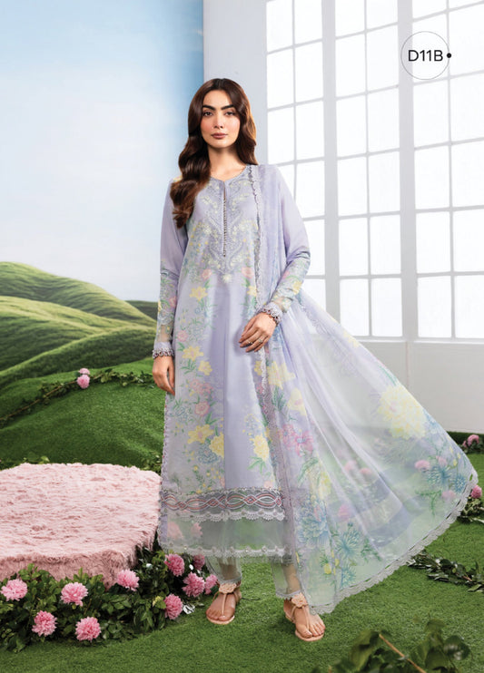 MB-CUSV14-11B | Maria B M.Basic | Dreamscape Lawn Eid Collection 2026