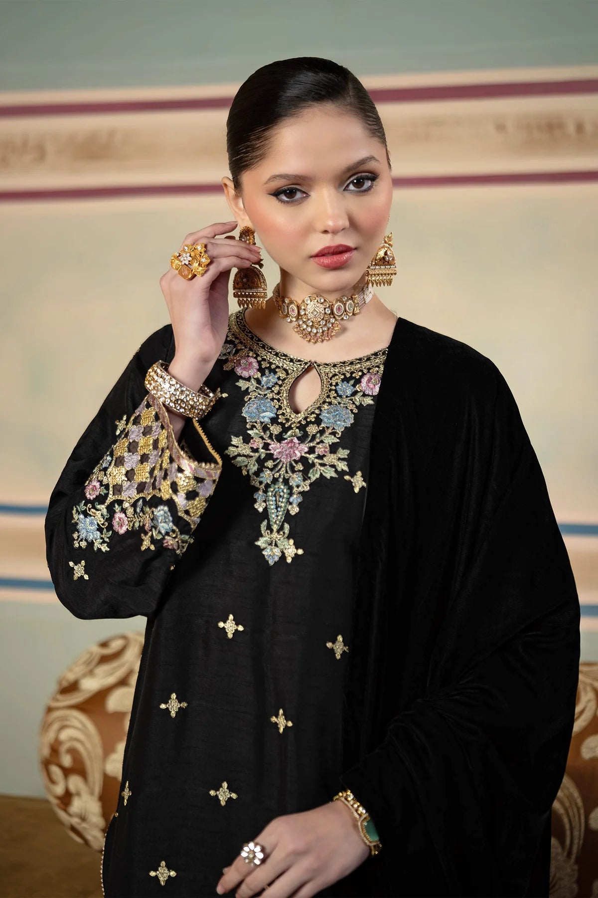 MB-USW24-601 | Mbasic | Festive Unstitched 2024