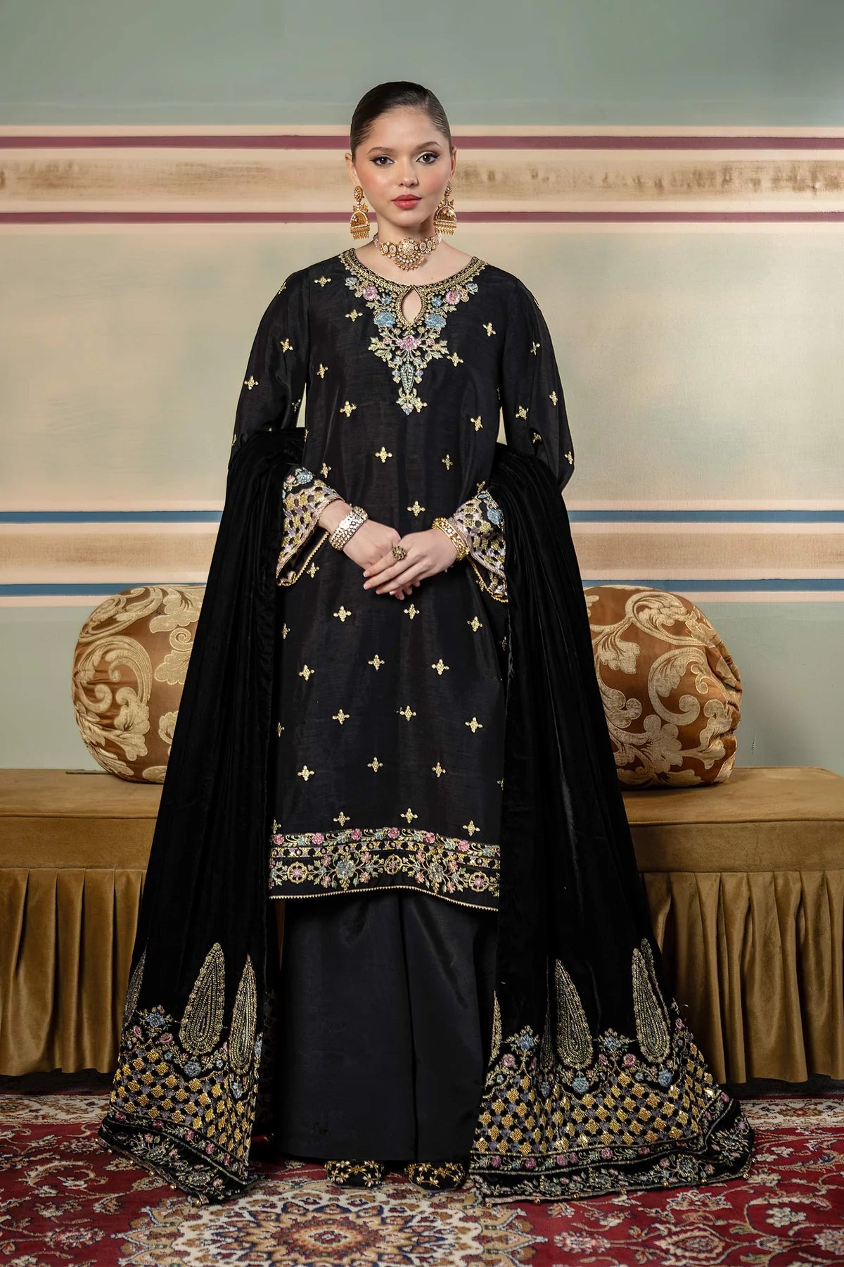 MB-USW24-601 | Mbasic | Festive Unstitched 2024