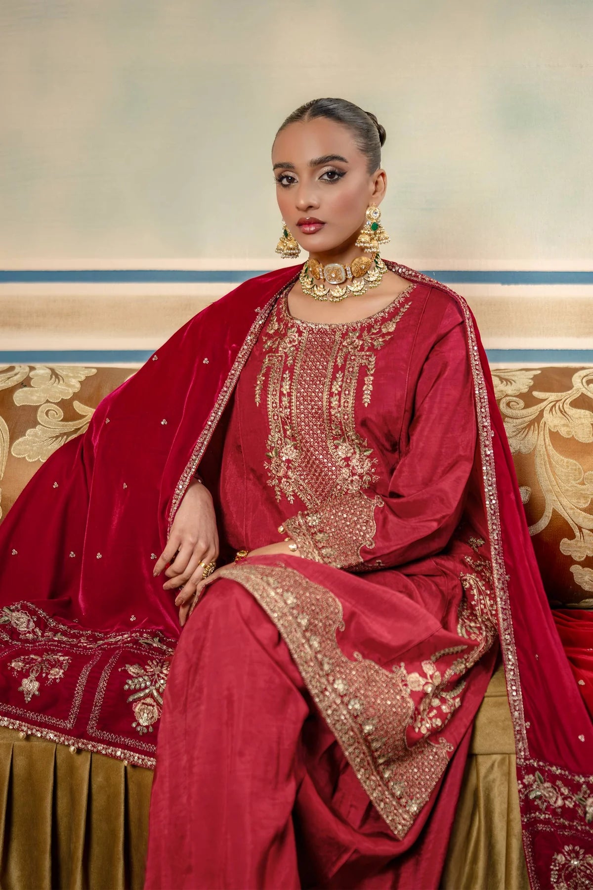 MB-USW24-602 | Mbasic | Festive Unstitched 2024