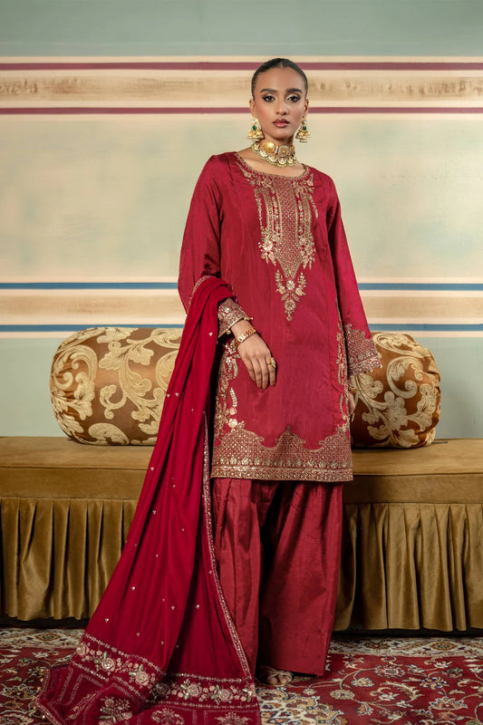 MB-USW24-602 | Mbasic | Festive Unstitched 2024