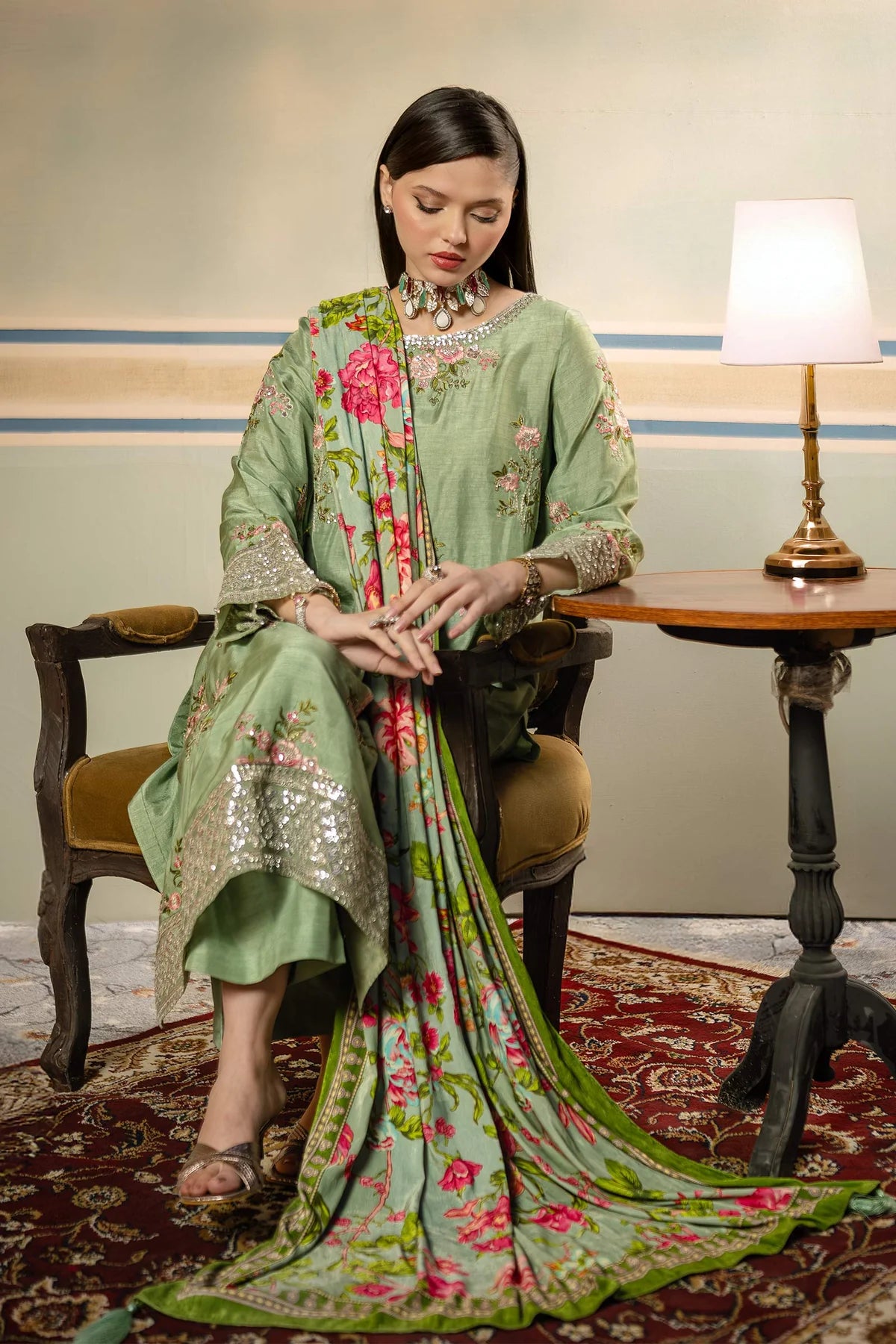 MB-USW24-603 | Mbasic | Festive Unstitched 2024