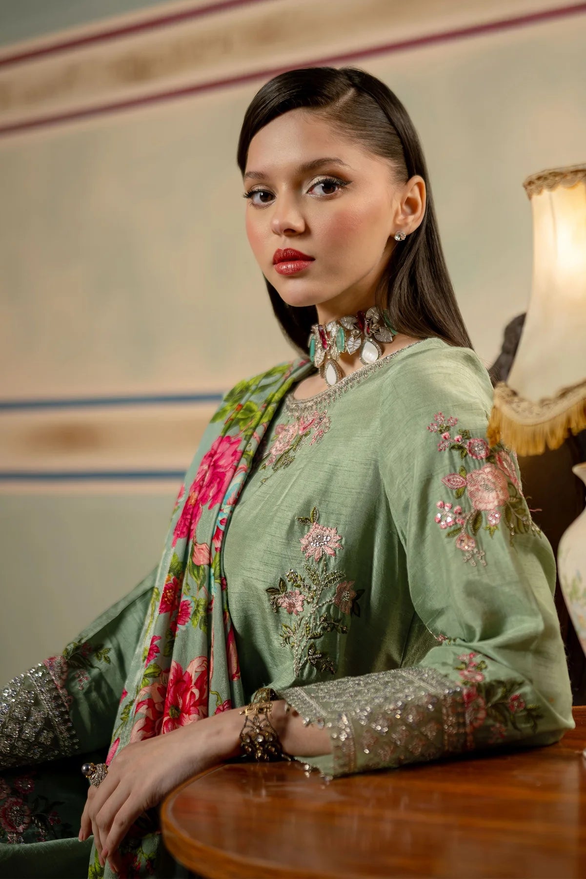MB-USW24-603 | Mbasic | Festive Unstitched 2024