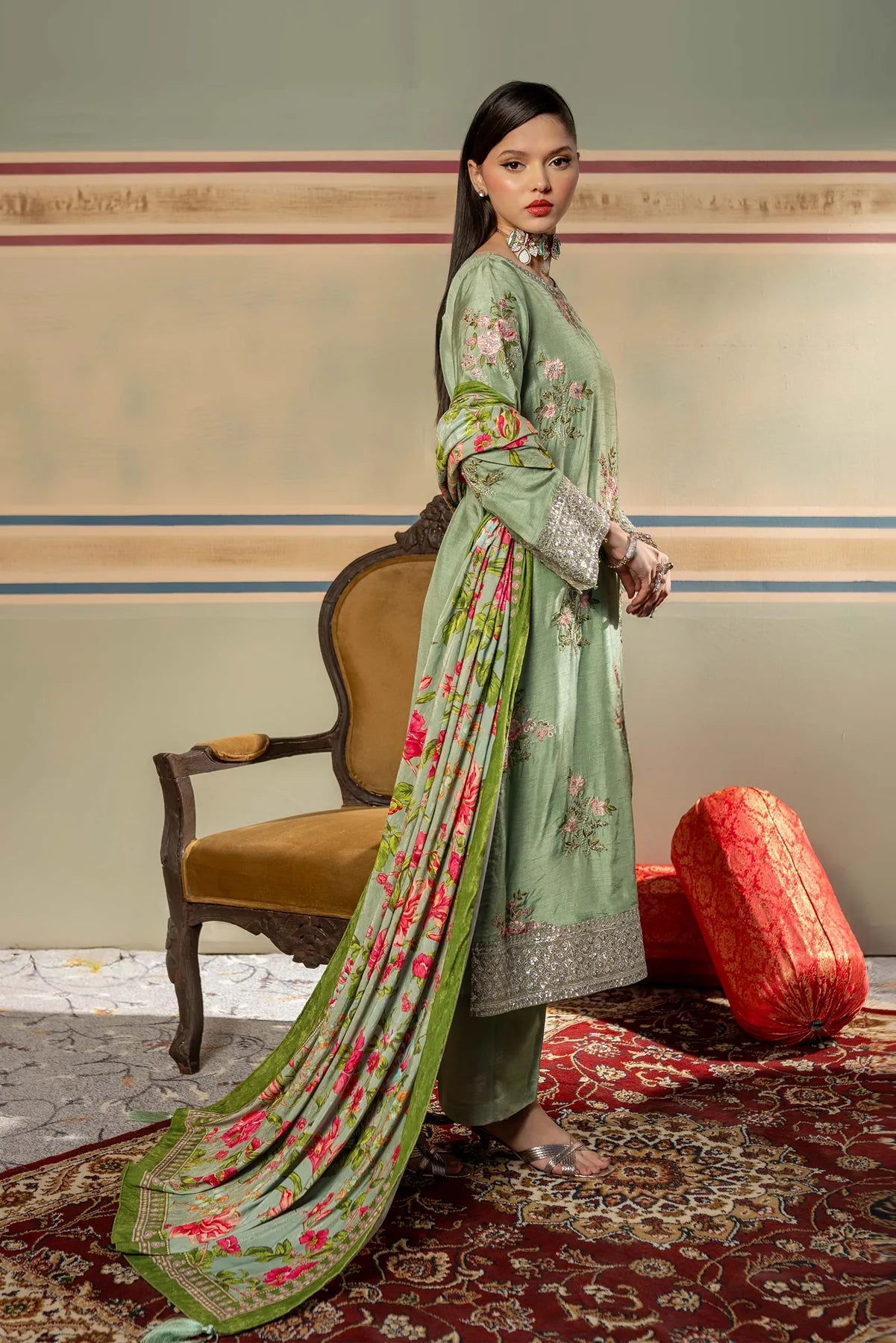 MB-USW24-603 | Mbasic | Festive Unstitched 2024