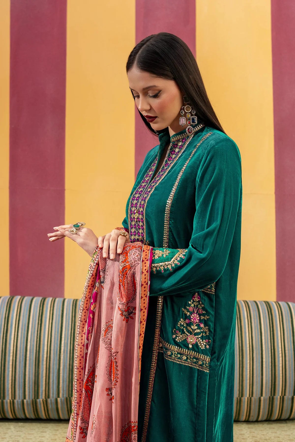 MB-USW24-604 | Mbasic | Festive Unstitched 2024
