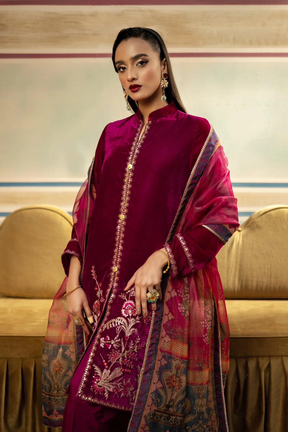 MB-USW24-605 | Mbasic | Festive Unstitched 2024
