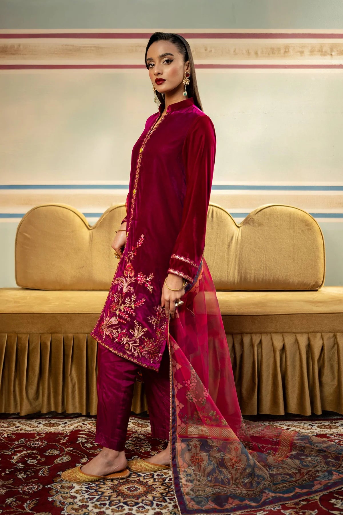 MB-USW24-605 | Mbasic | Festive Unstitched 2024