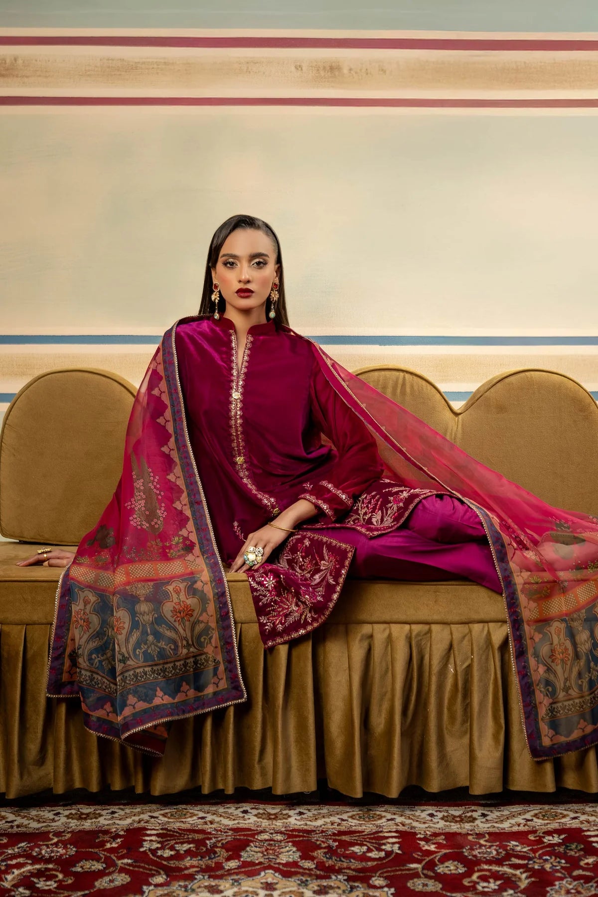 MB-USW24-605 | Mbasic | Festive Unstitched 2024