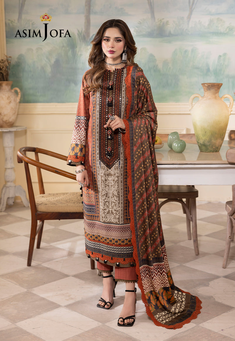AJNR-04 | Asim Jofa | Rania Spring Summer Lawn 2024 – Ayat B Wardrobe