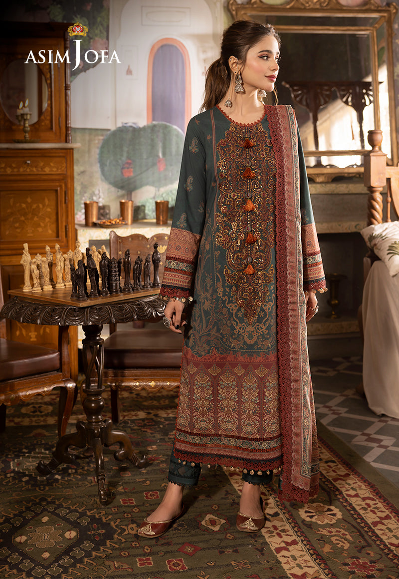 AJNR-02 | Asim Jofa | Rania Spring Summer Lawn 2024 – Ayat B Wardrobe