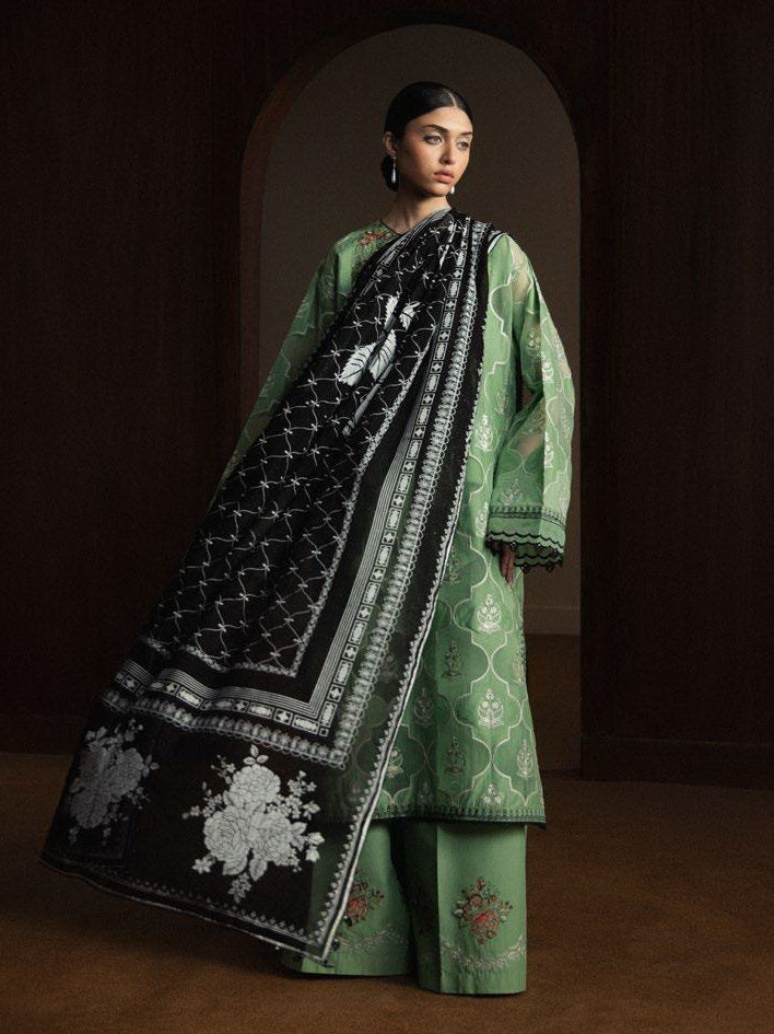 Midoriya-D6 |  Zara Shahjahan  | Satori Luxury Lawn Collection Unstitched 2026