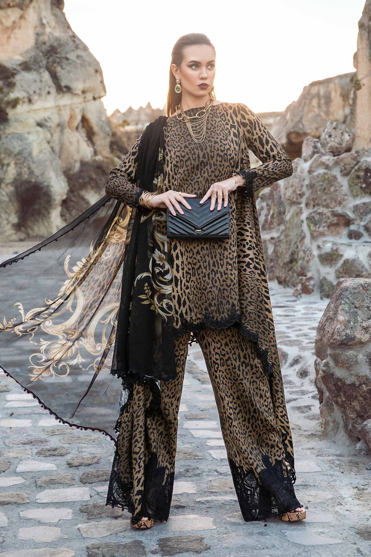 MPT-2010-A | Maria B | M.prints Winter Collection 2023