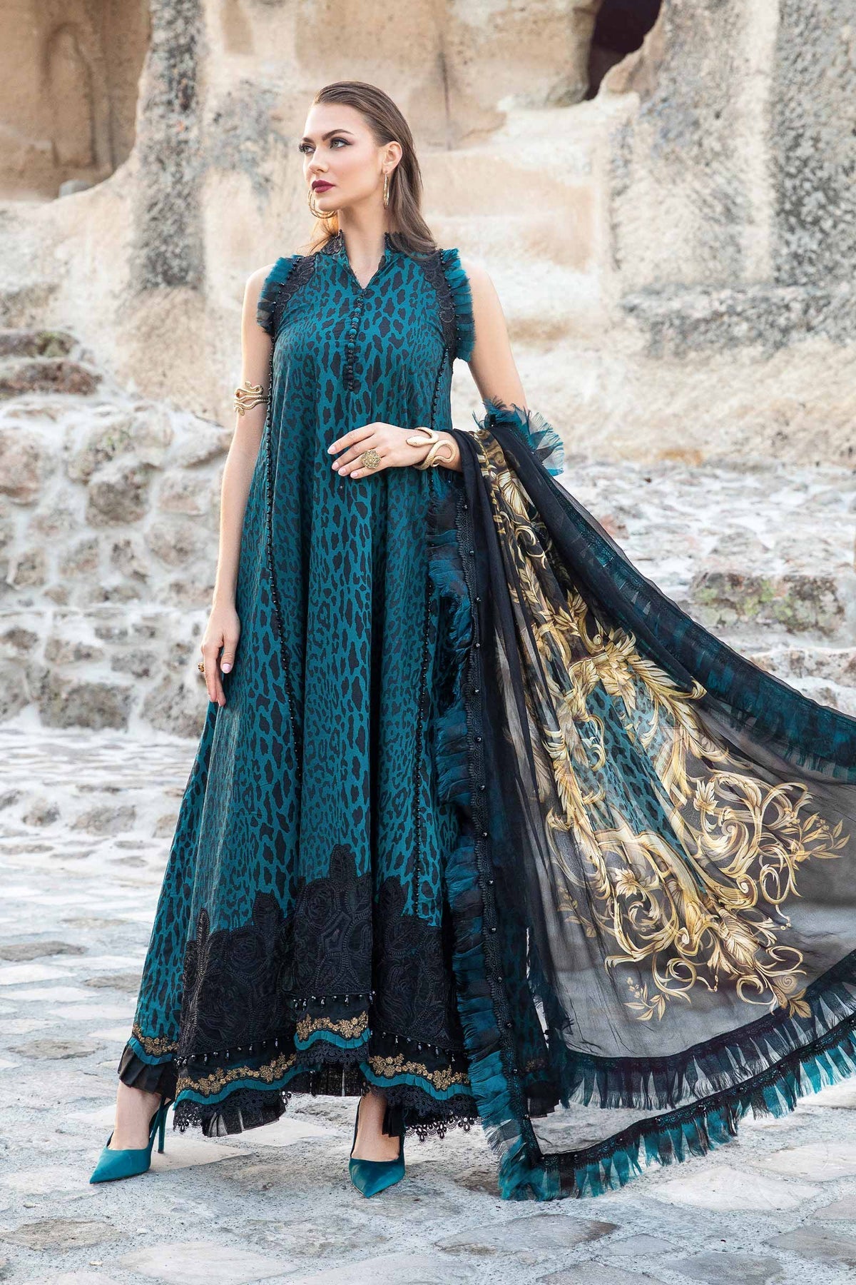 MPT-2010-B | Maria B | M.prints Winter Collection 2023