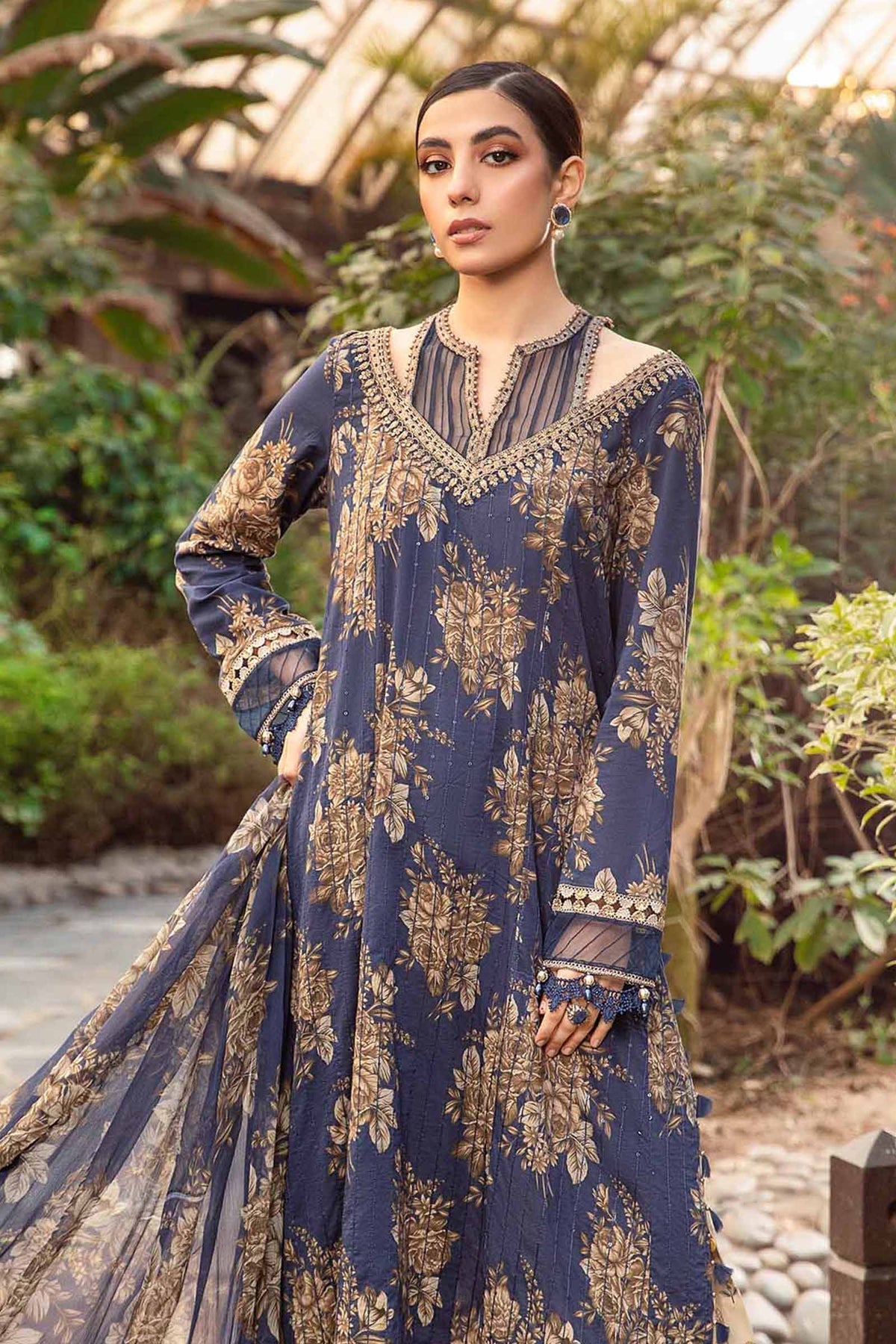 MPT-2110-B | Maria B | Mprints Spring Summer Lawn 2024